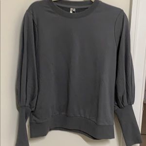 Dottie couture balloon sleeve sweatshirt small